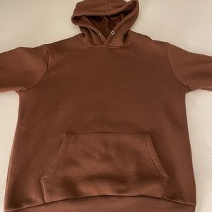 BROWN essential hoodie M